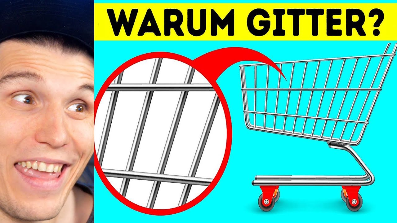Paluten REAGIERT auf Warum haben Einkaufswagen ein Gitter-Design?