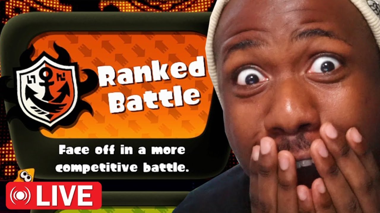 Final Day Of Splatoon 1 Rank Week (Live)