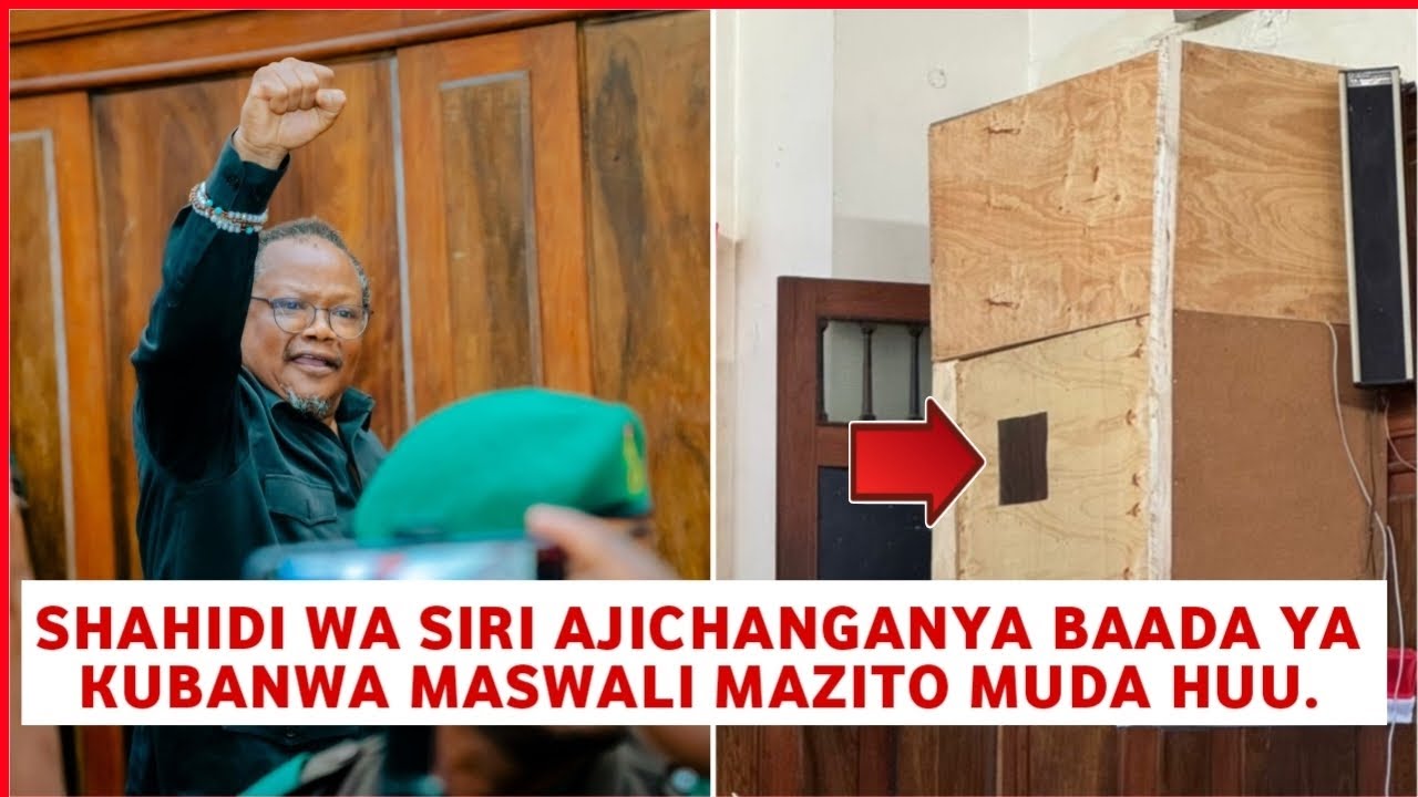 Kesi ya Lissu Shahidi wa Siri abanwa mbavu maswali mazito ajichanganya,abadilishiwa swali 