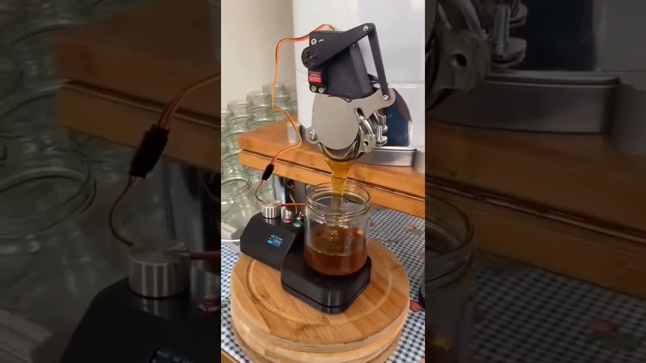 #arduino based Honey Filling Machine #arduinoproject #electrocse #2024 #happynewyear