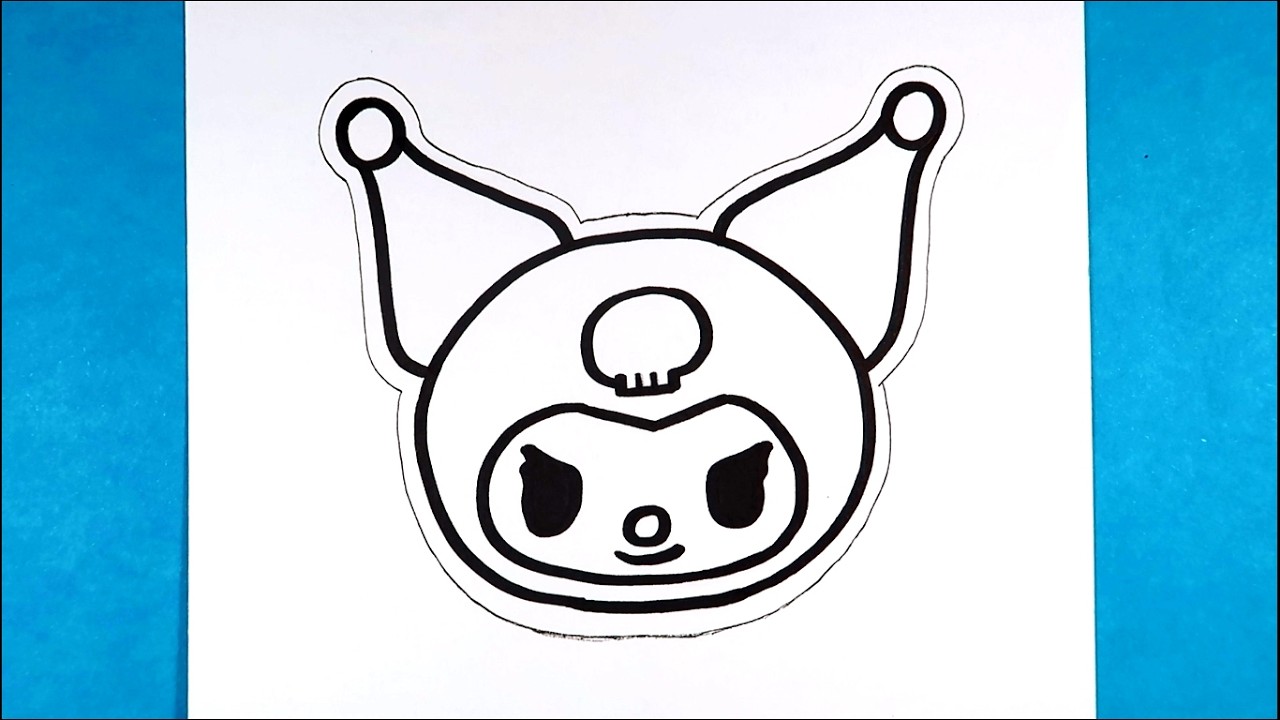 How to Draw Kuromi - Easy Cute Drawing
