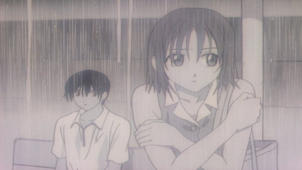 90년대 감성애니🎧그남자 그여자의 사정 OST+빗소리💧 Karekano Bgm
