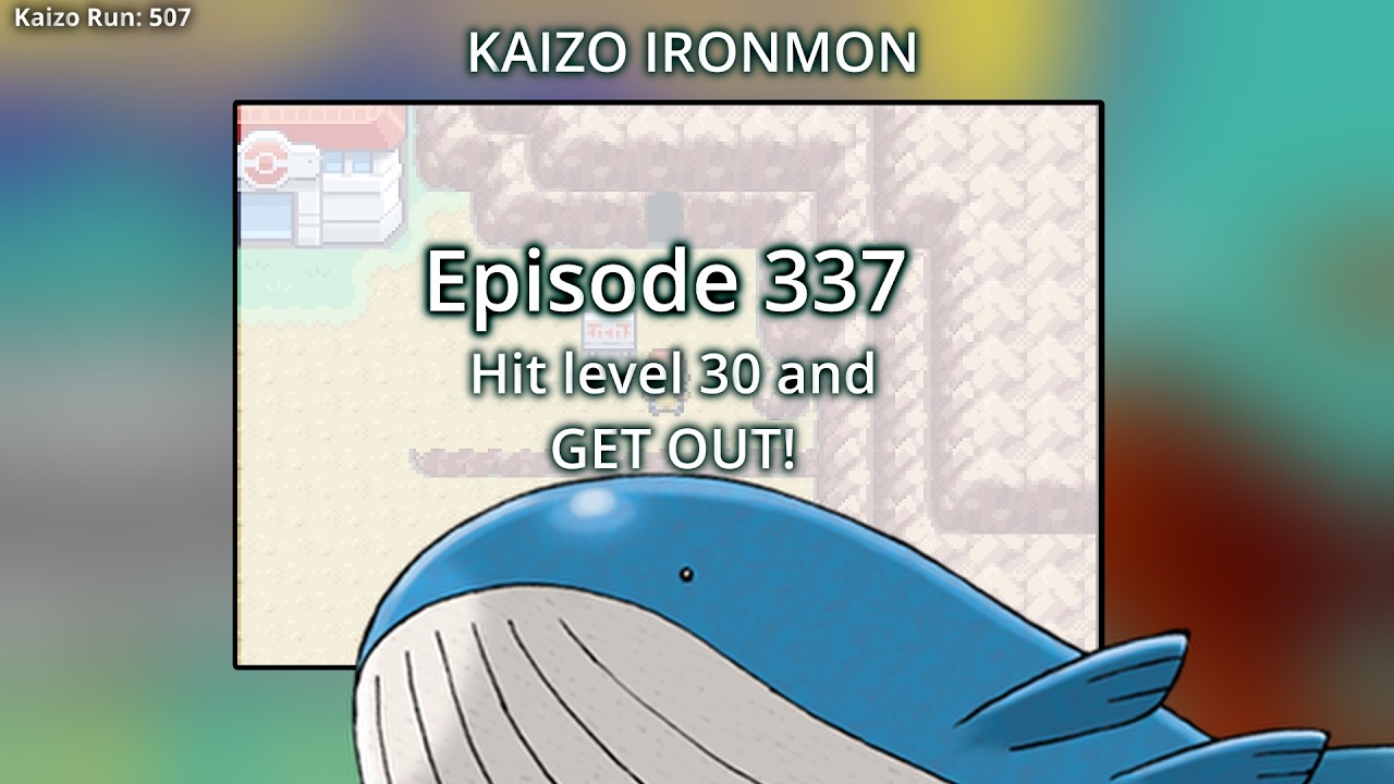 Back2TheLab? - Ep 337 - Wailord enters mount moon - Kaizo Ironmon