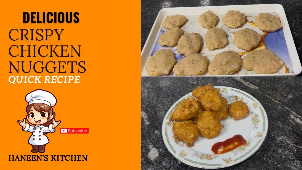 CRISPY CHICKEN NUGGETS McDonald,s STYLE NUGGETS 