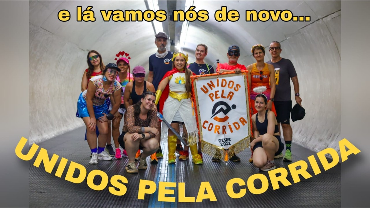 UNIDOS PELA CORRIDA - A segunda vez que saímos em 2026. Fato inédito. Agora esperamos 2027 para v...