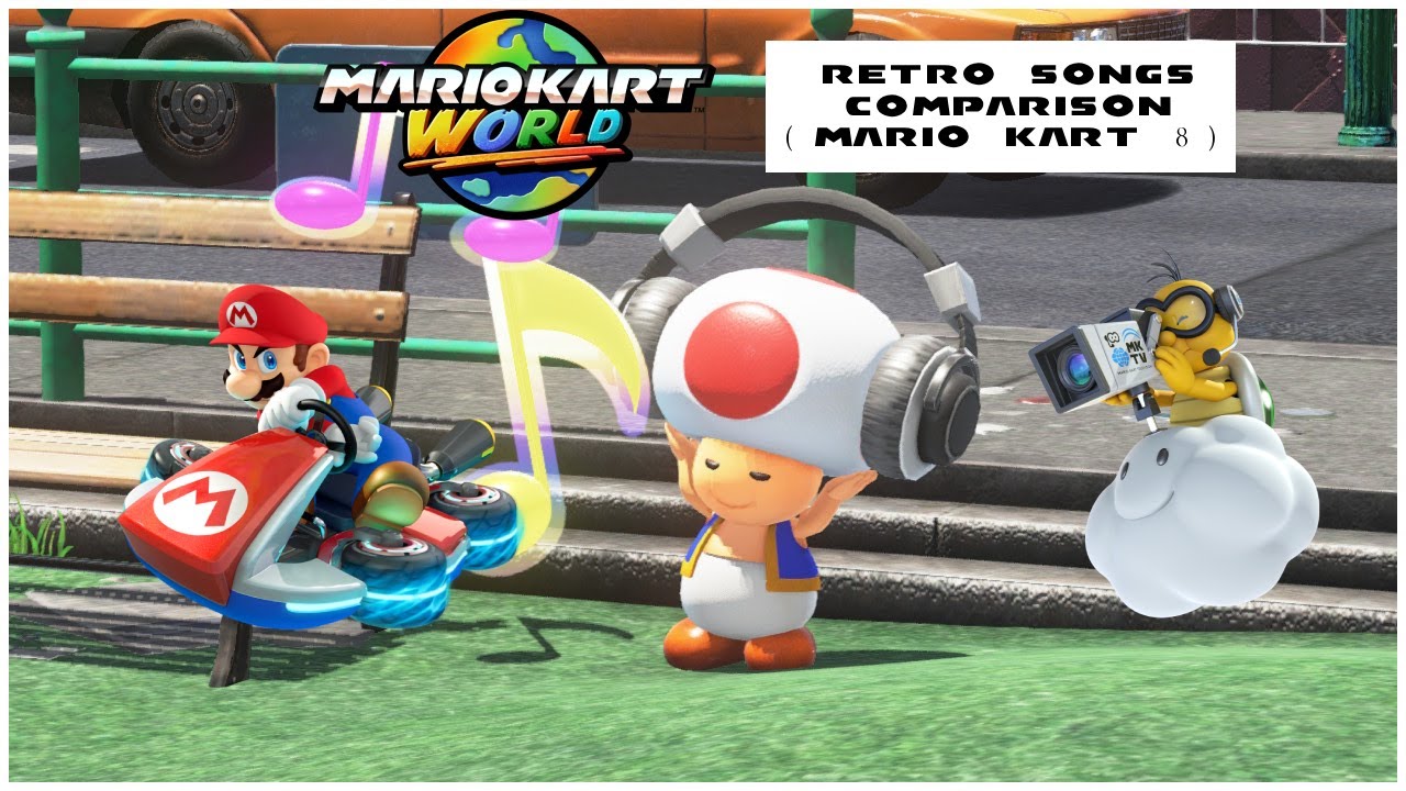 Mario Kart World Retro Songs Comparison (Mario Kart 8)