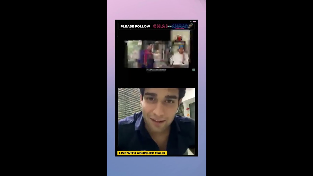 FULL INTERVIEW OF CHAI WITH AHMAD (COOL SECERT OF ABHISHEK MALIK CRUSH AND MUCH MORE DETAILS) SHARE