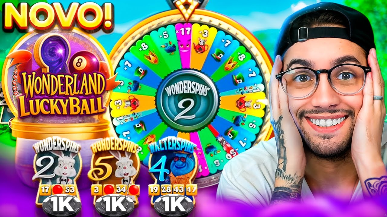 TESTEI O NOVO GAMESHOW DO WONDERLAND! *WONDERLAND LUCKY BALL*