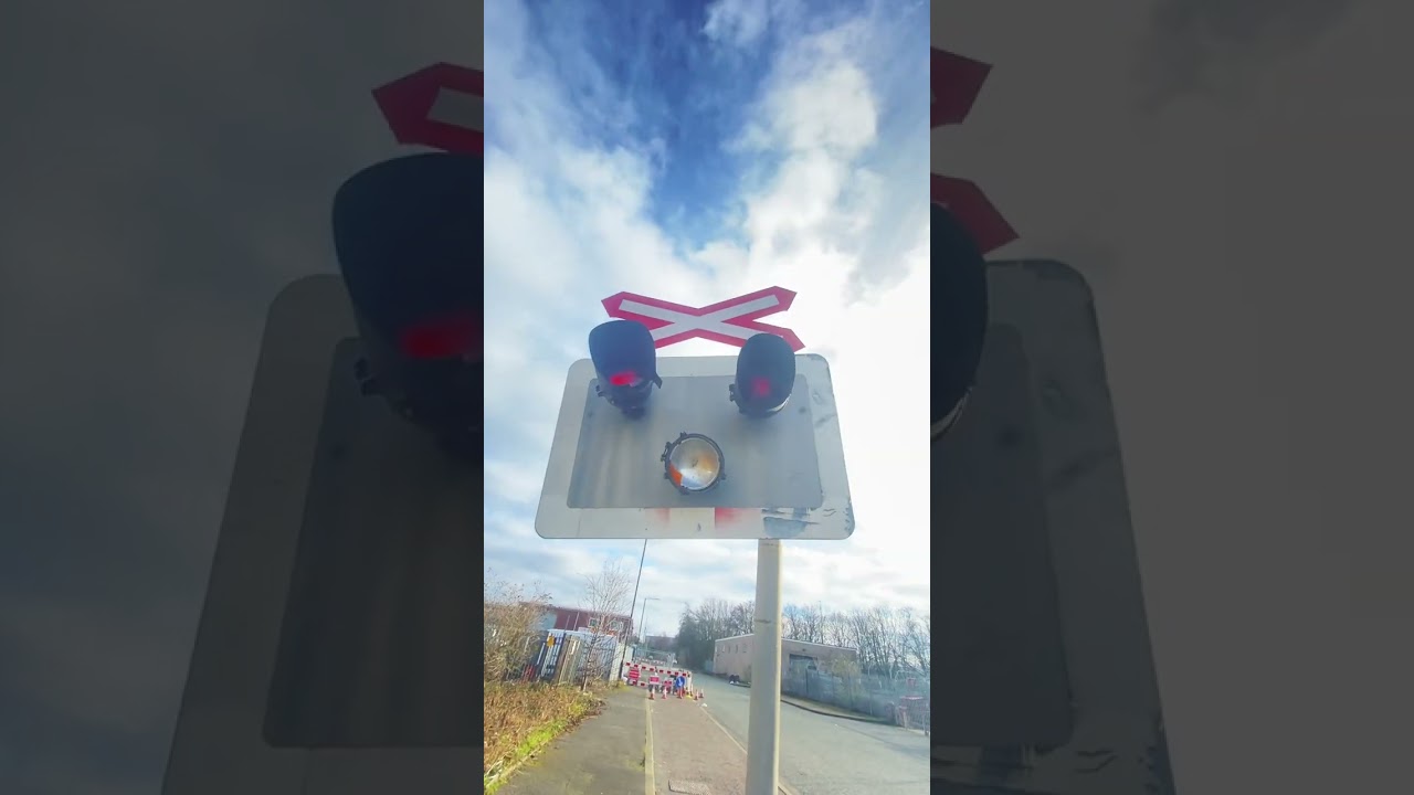 (ABANDONED) The Very rare and unique Trafford Park Tenax road/ Ashbridge Level crossing, Manchester.