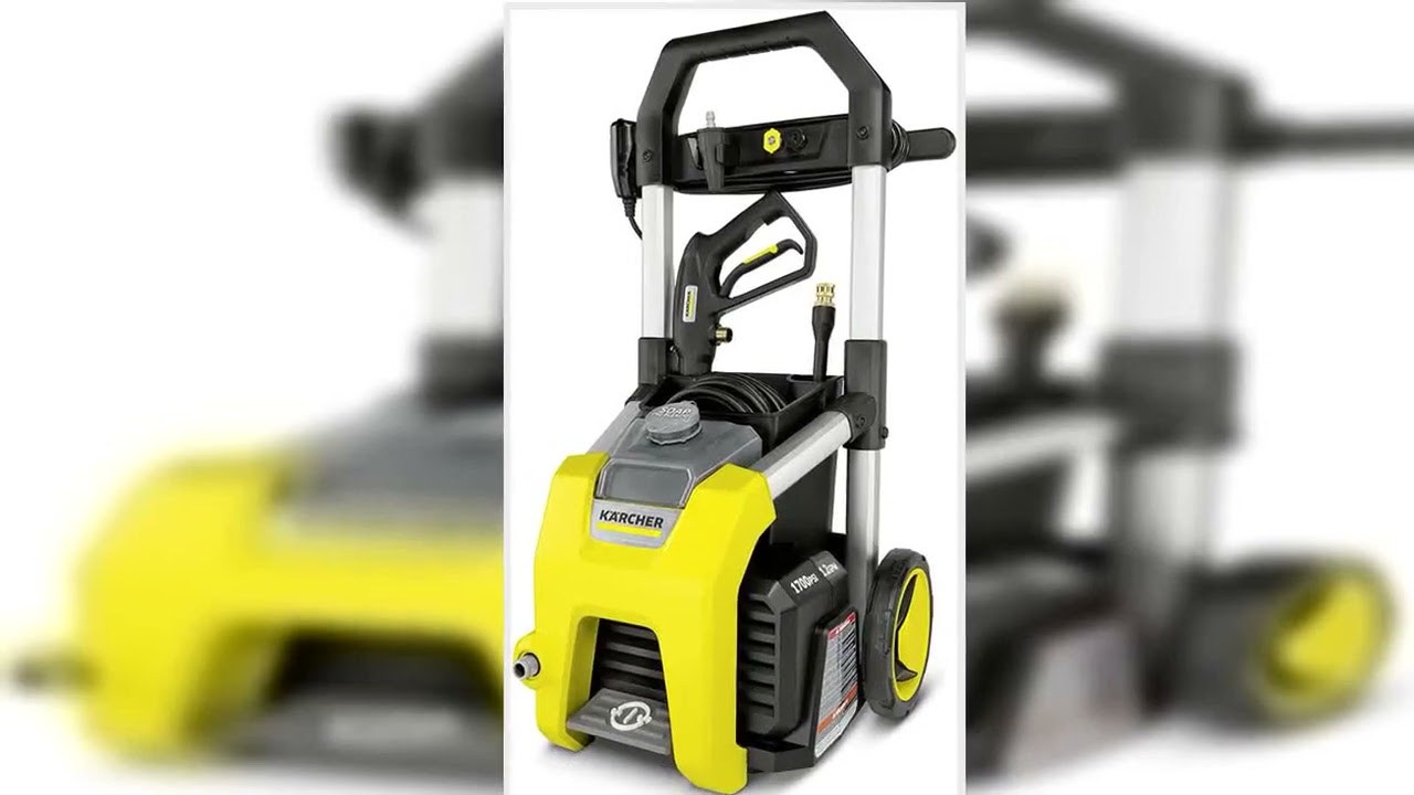 Great product -  Karcher K1700 1700 PSI TruPressure Electric Power Pressure Washer with Turbo, 15&deg;,