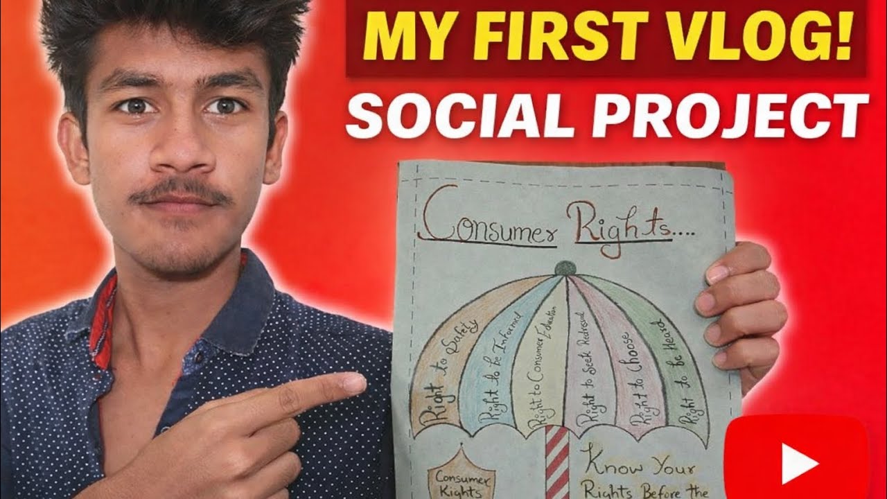 “My First Vlog | Making of Social Science Project”