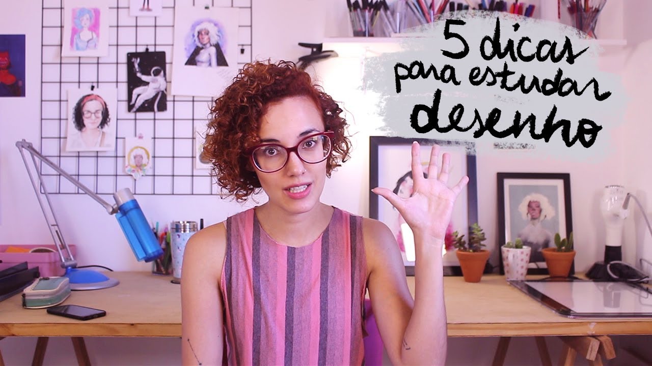 5 dicas para estudar DESENHO de forma EFICIENTE
