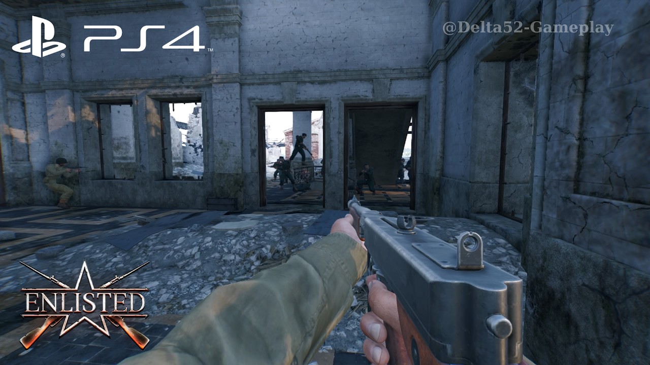 Enlisted | PS4 | USA | BR III | Invasion of Normandy |Gameplay (NoCommentary)