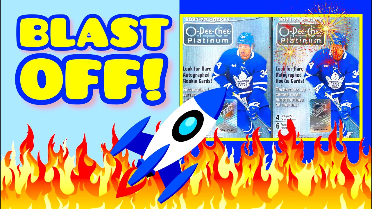 BLAST OFF! 2021-22 OPC Platinum Hockey Hobby Blaster Box Break x2 (2023)