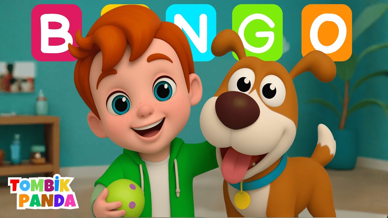 Bingo Şarkısı - Bir &Ccedil;ocuğun K&ouml;peği Varmış - Tombik Panda &Ccedil;ocuk Şarkıları