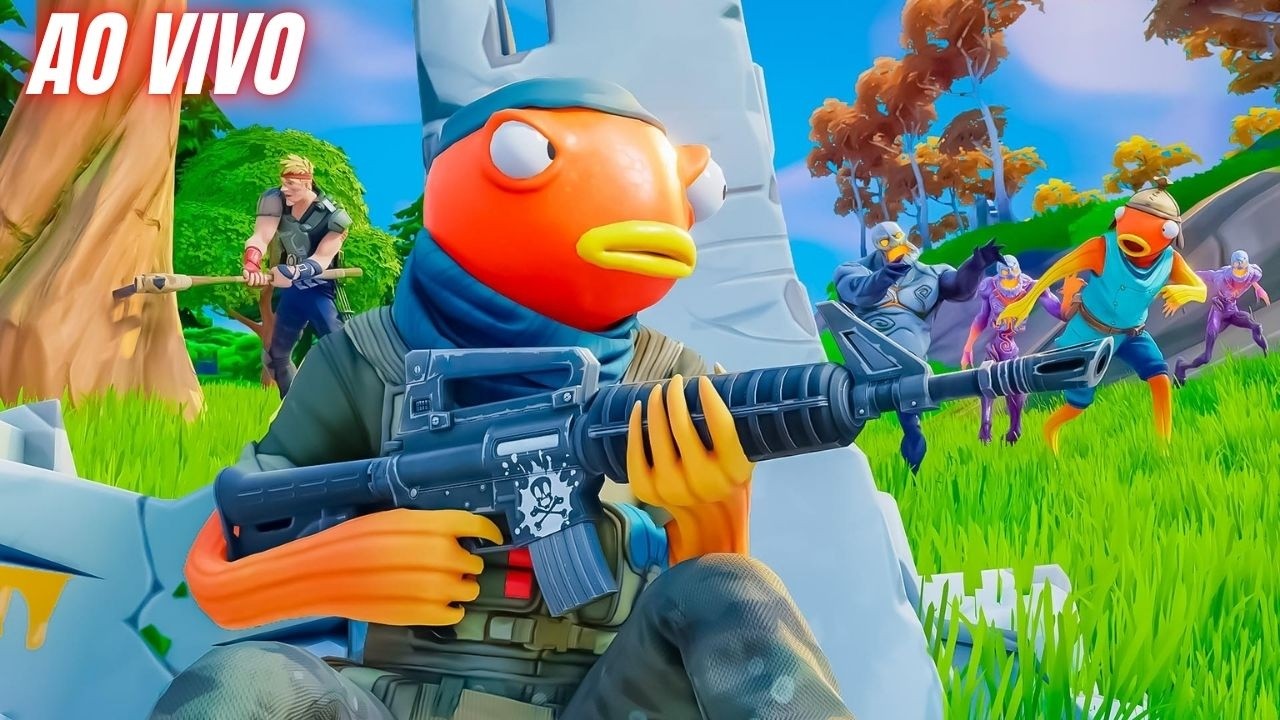 🔴FORTNITE ZERO BUILD BORA PEGAR VITORIAS | USE CÓDIGO RSWZ7💙 !Pix !Setup !Twitch