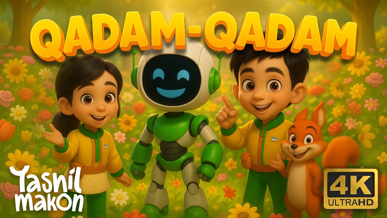 Yashil Makon - Qadam-qadam #musiqiy #bolalaruchun #kids