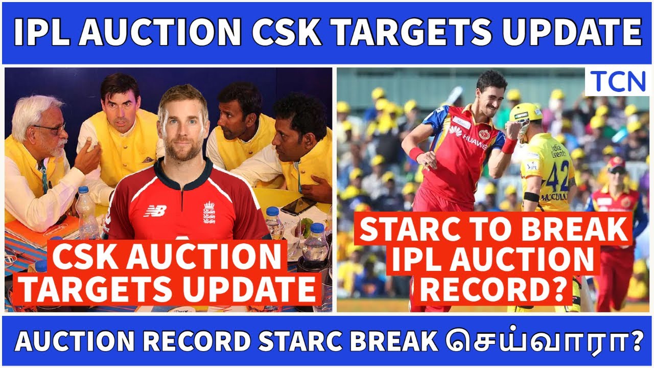 IPL 2021 | IPL Latest News | CSK Auction Strategy Update | Tamil Cricket News | IPL News Tamil