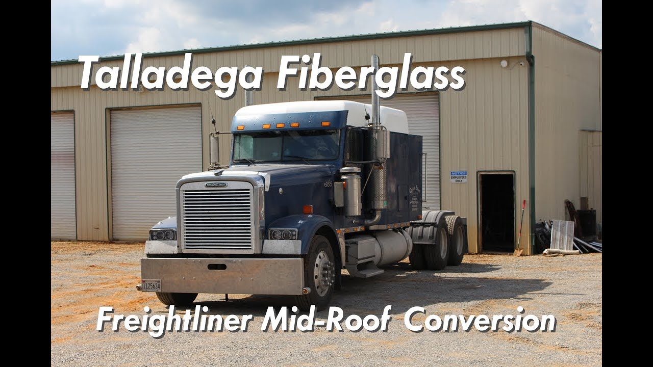 Talladega Fiberglass - Freightliner Mid-Roof Conversion