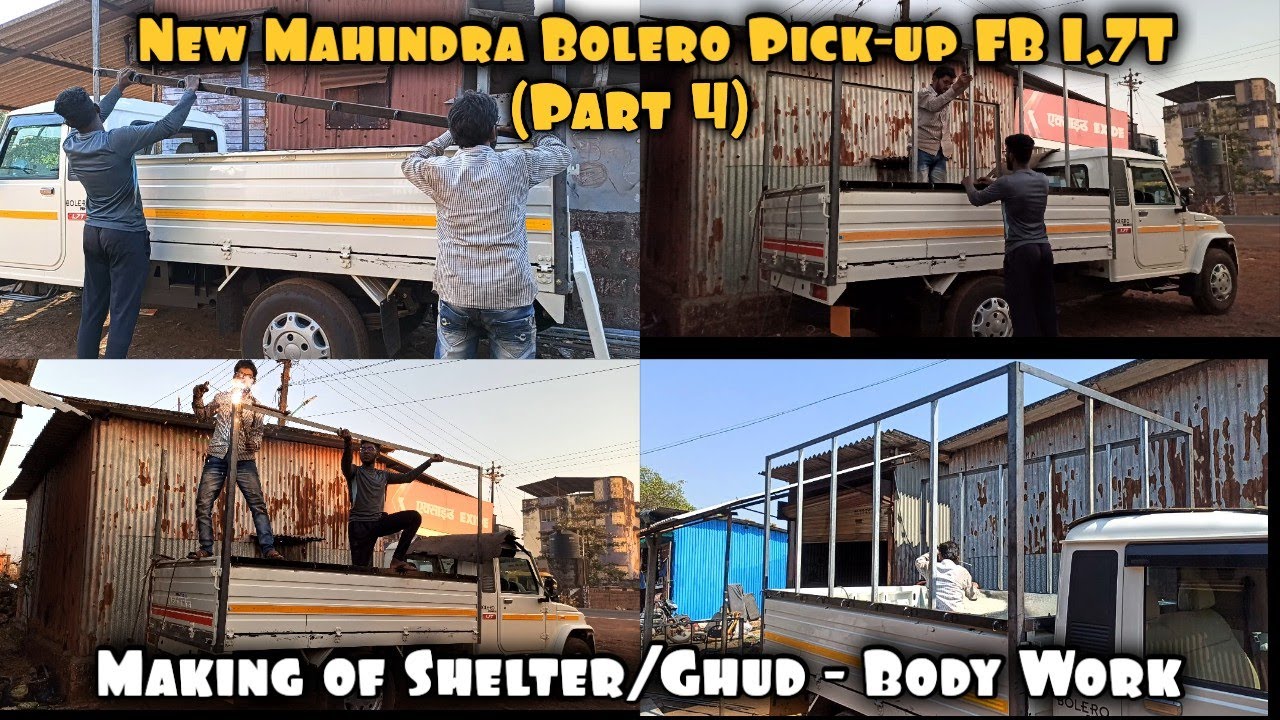 Mahindra Bolero Pick-up FB 1.7T | (Часть 4) Изготовление Shelter/Ghud — Кузовные работы