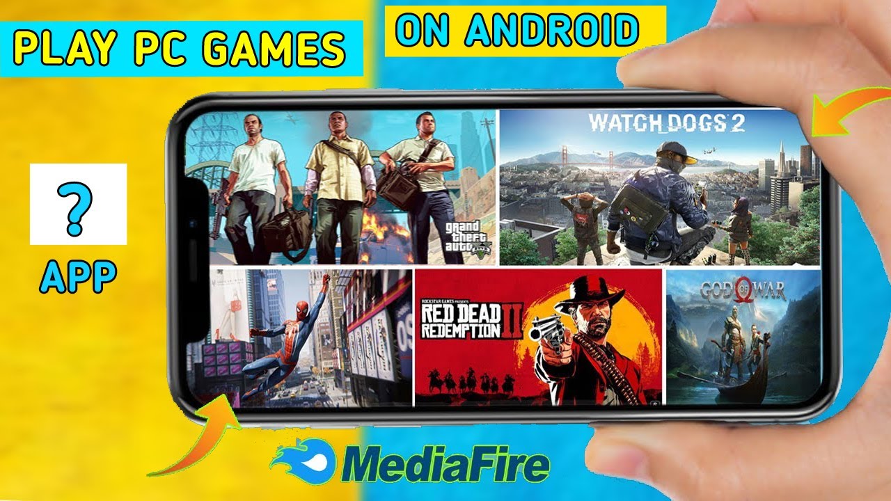 online Emulator to play pc games on MOBILE | How to play Pc games on Android