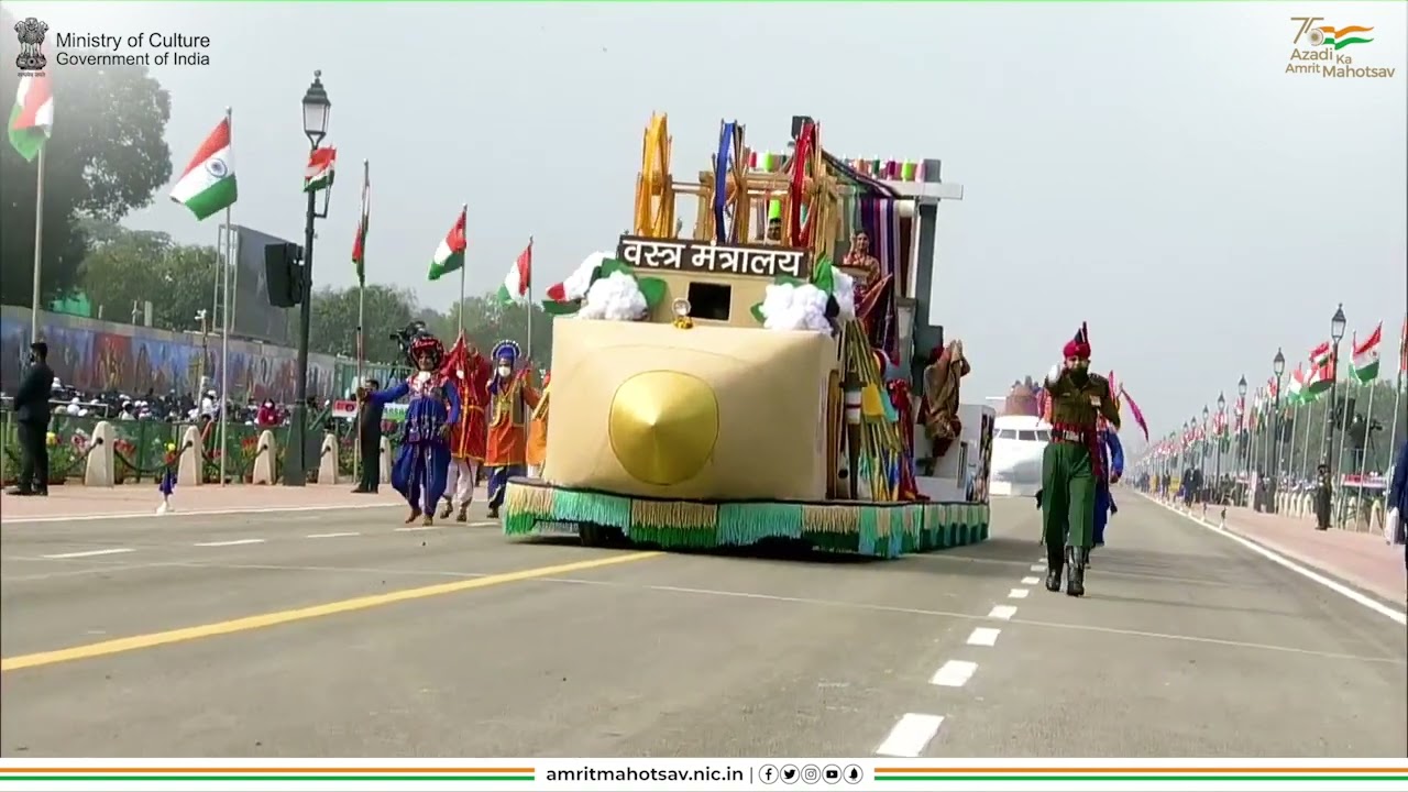 Ministry of Textiles: Showcased the journey of their growth and progress .