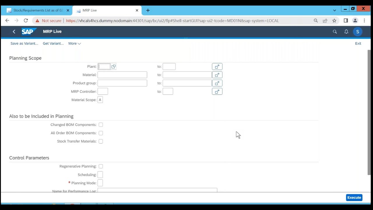 Классический MRP против MRP в реальном времени в SAP S/4 HANA Планирование производства