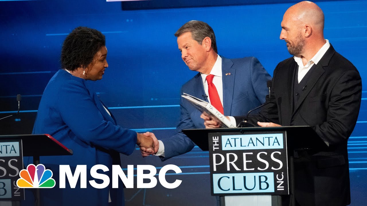 Kemp, Abrams Meet In Heated Georgia Governor's Debate