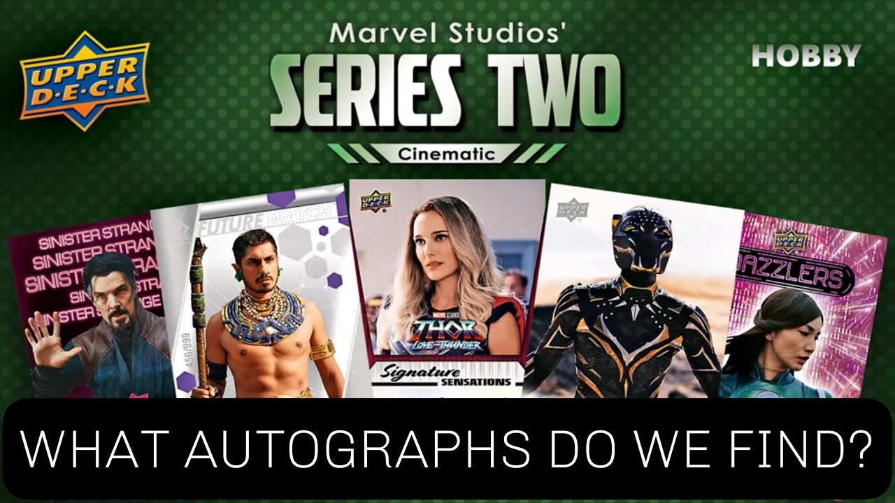 2024 UPPER DECK MARVEL STUDIOS SERIES 2 CINEMATIC HOBBY BOX #marvel #upperdeck