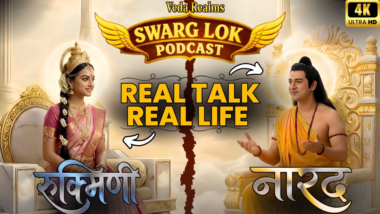 Rukmini Reveals Why Destiny Chose Krishna 😱 | Narad × Rukmini Podcast | Veda Realms