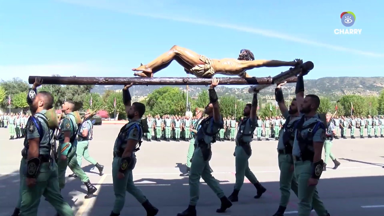 La Legión Ronda: Jura de Bandera para personal civil
