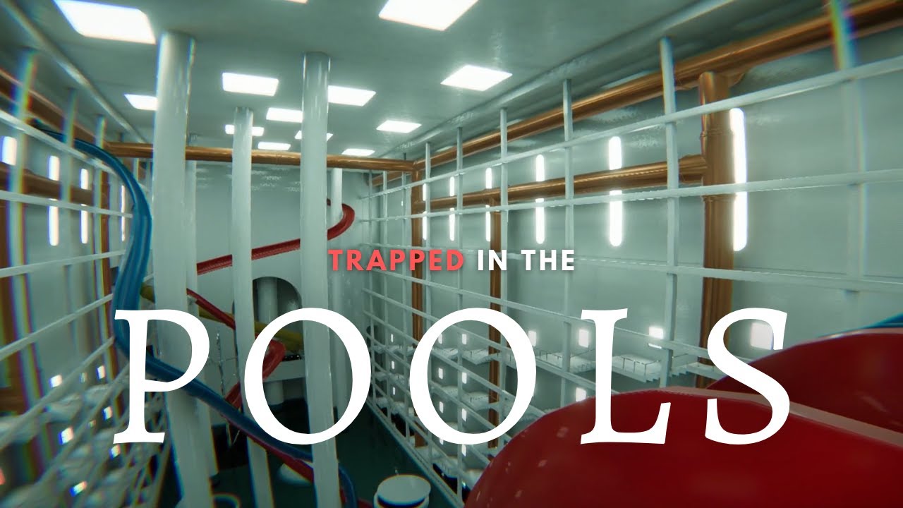 ESCAPE the Poolrooms! - POOLS Backrooms Inspired Game [No Commentary] Full Game