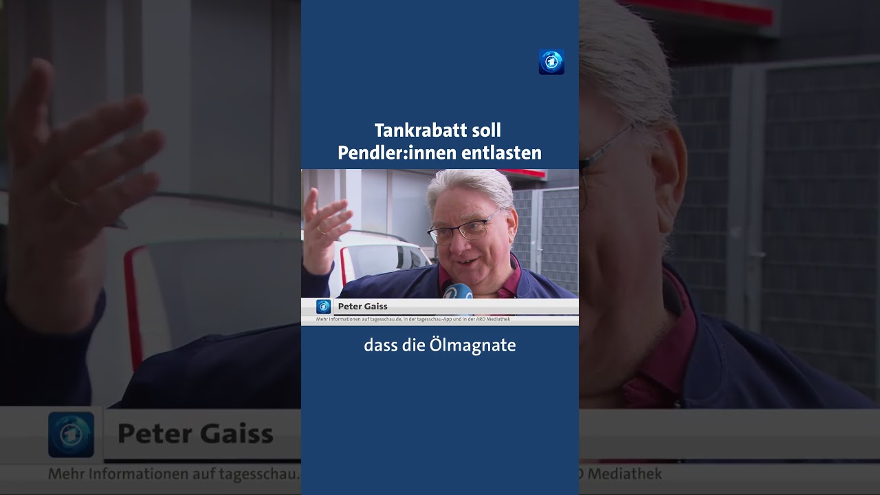 Entlastung f&uuml;r Pendler:innen? #tagesschau  #nachrichten  #spritpreise