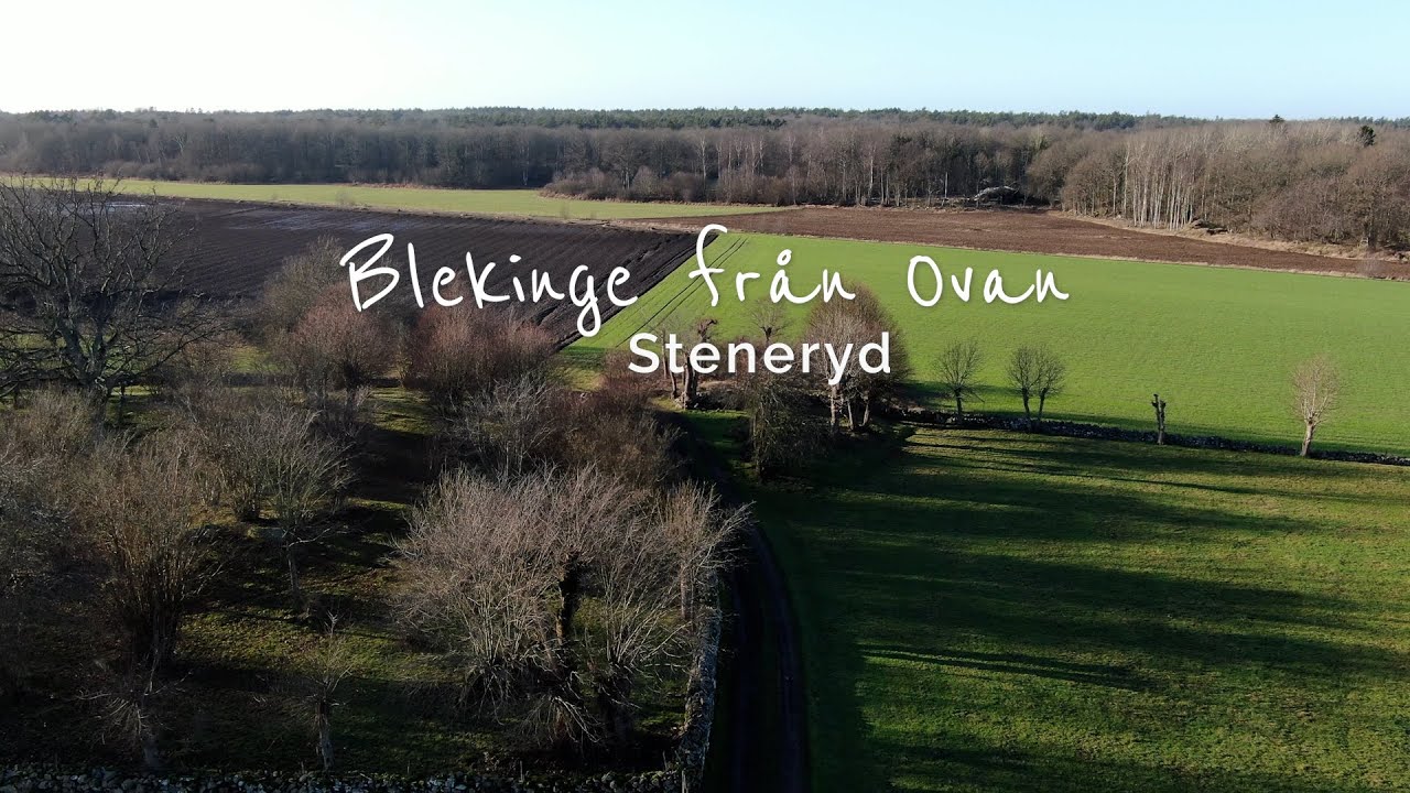 STENERYD - Blekinge från ovan. Upplev Blekinge Arkipelag längs ARK56 såsom fåglarna ser den.