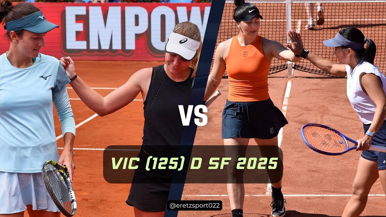Vic (125) 2025 D SF: Anna Danilina/Irina Khromacheva v. Bianca Andreescu/Aldila Sutjiadi H/L