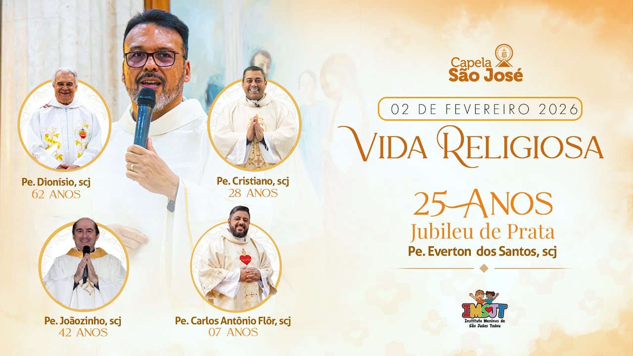 Santa Missa - Apresentação do Senhor - Pe. Everton, scj, 10h - 02/02/2026