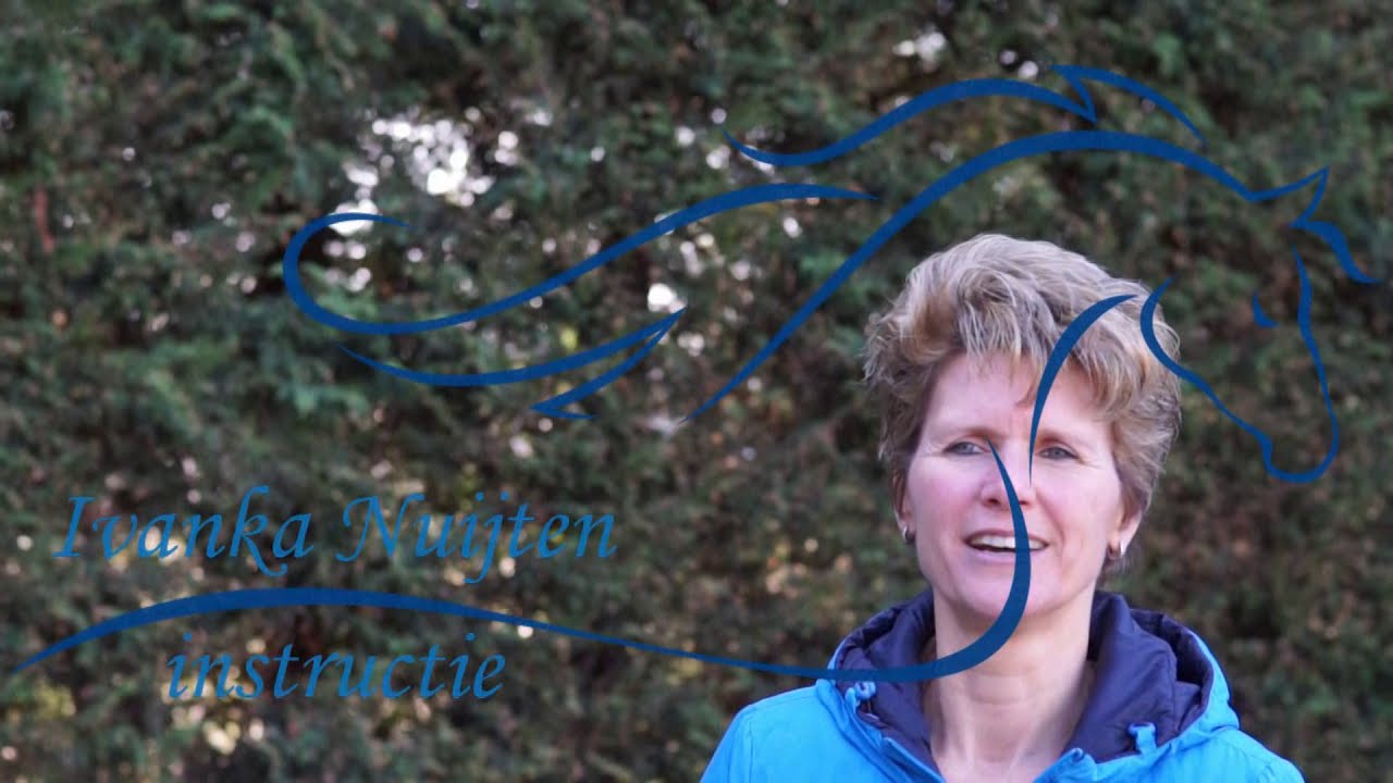 Paarden uitleg halve  grote volte links gevolgd door halve grote recht. Vlog 6