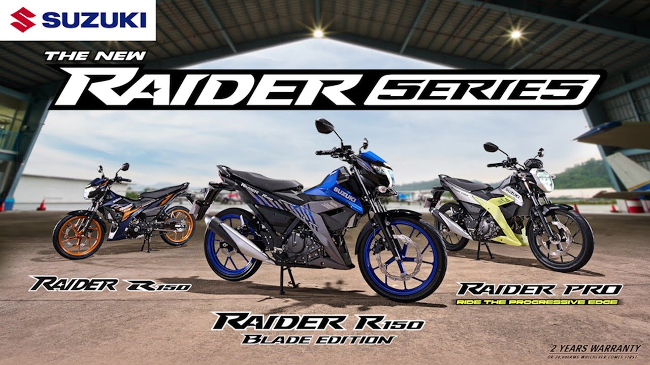 Suzuki Raider Series Promotional Video