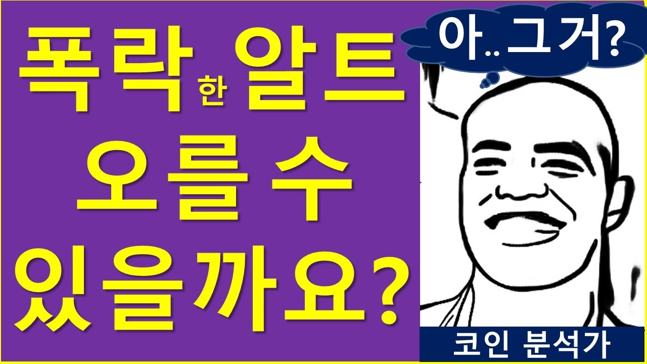 폭락한 내 알트.. 오르긴 할까요? (ft. 코인 가격비교)