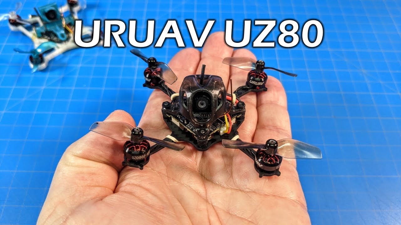 URUAV UZ80 // Умещается в руке // Очень тихий квадрокоптер