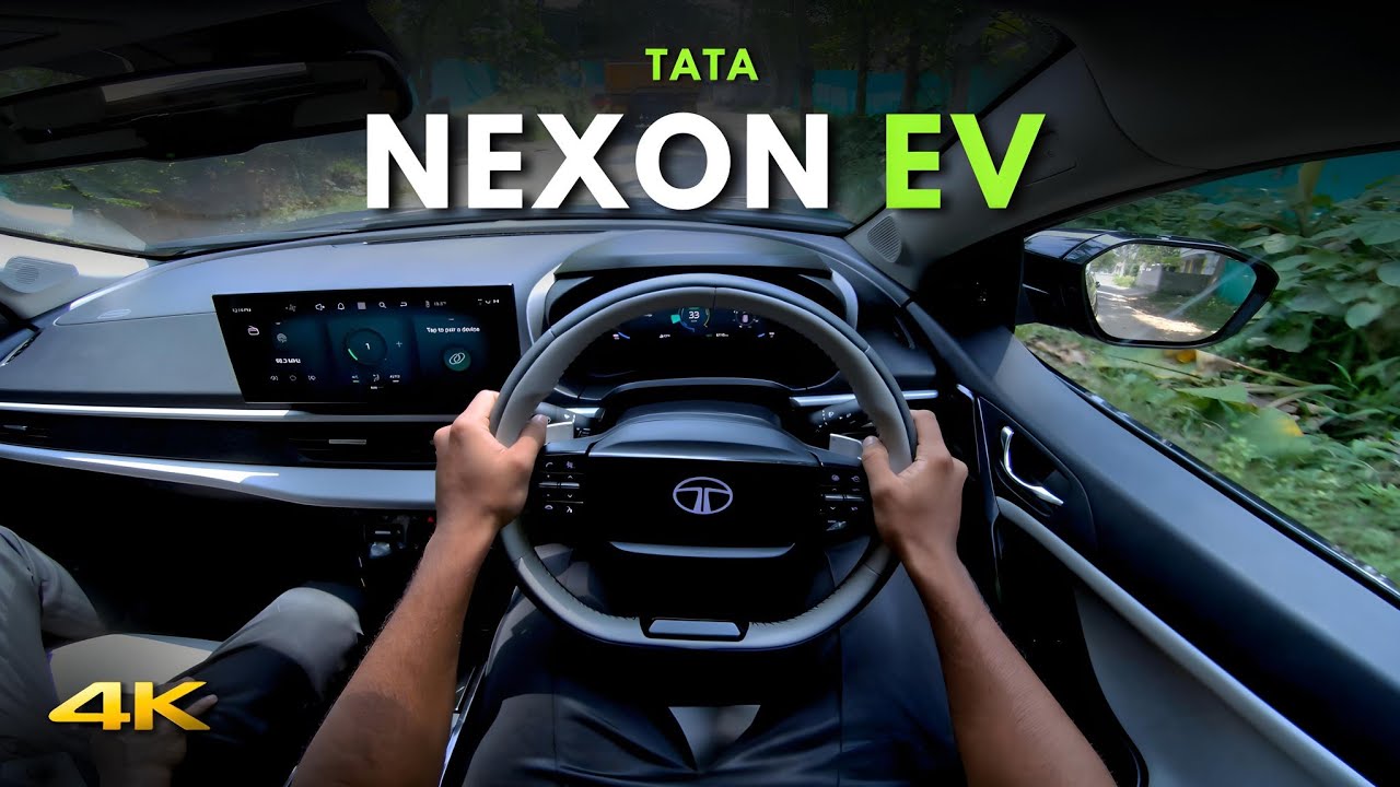 TATA NEXON EV FACELIFT - POV Test Drive #18 | ENJE