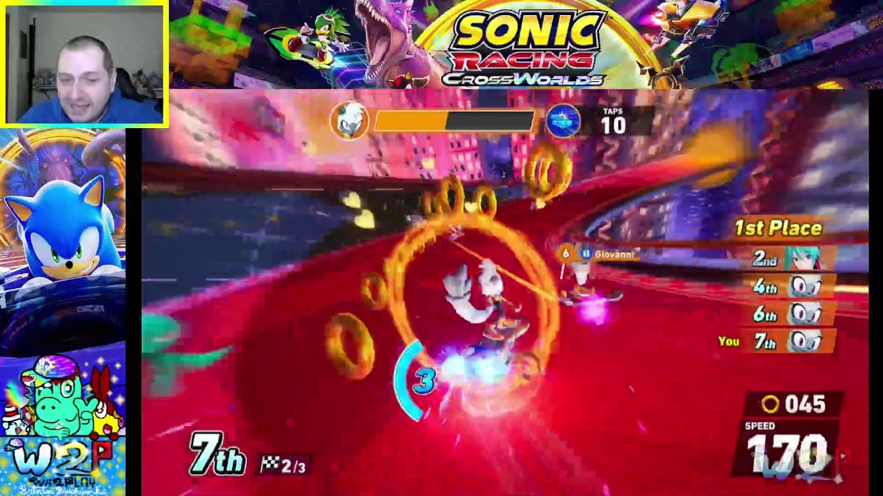 Wii2STREAM) 'Sonic Racing Crossworlds' FEATURING TANGLE (& Whisper) - The FESTIVAL (I was late for)