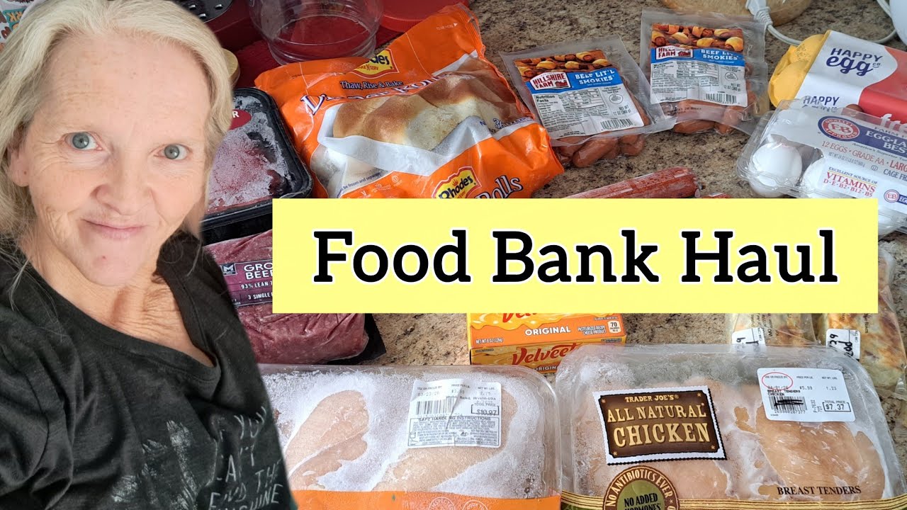 Shop Local Food Bank Shopping with Dignity Grocery Pantry Haul So Many Blessings
