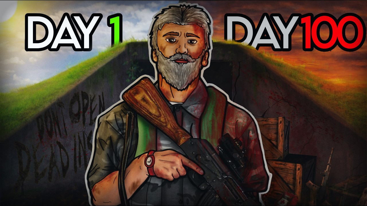 I Survived 100 DAYS In ANRUISI TOWN (Military Bastion)