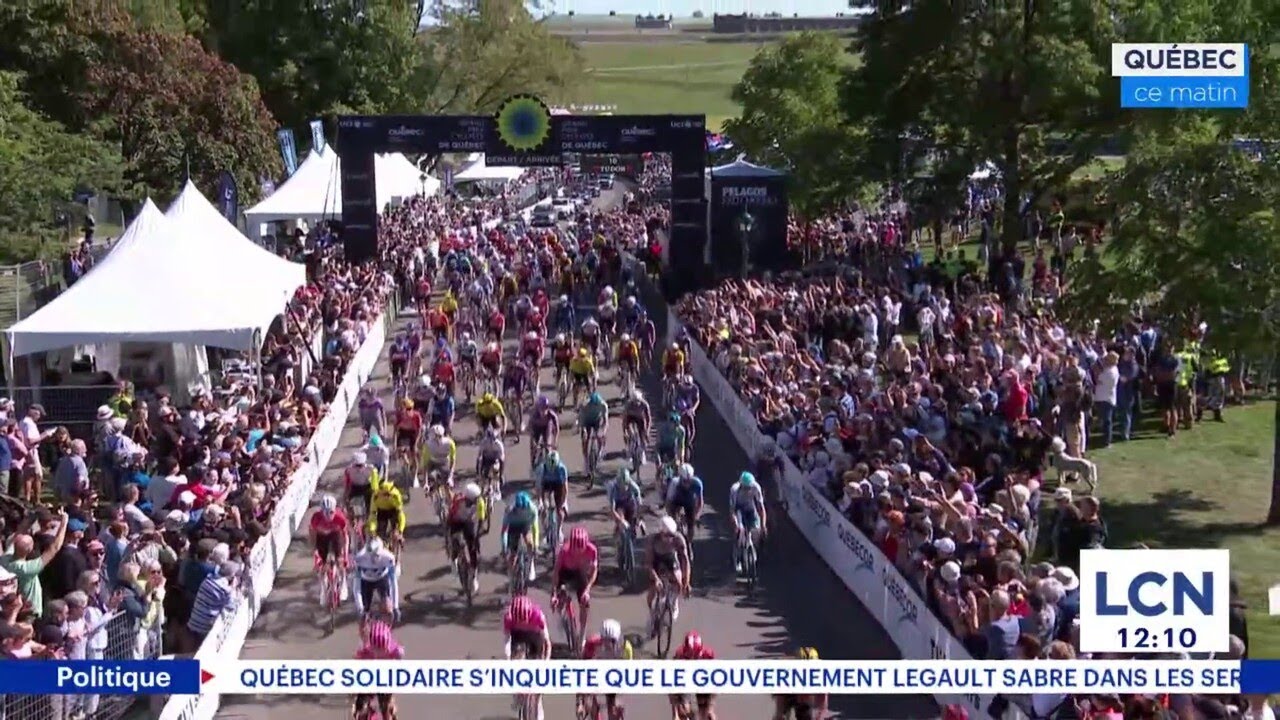Le d&eacute;part est donn&eacute; au Grand Prix Cycliste de Qu&eacute;bec - explications