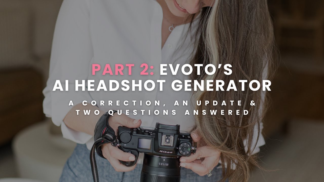 Part 2: Evoto's Headshot Generator (A correction, an update, and questions answered)
