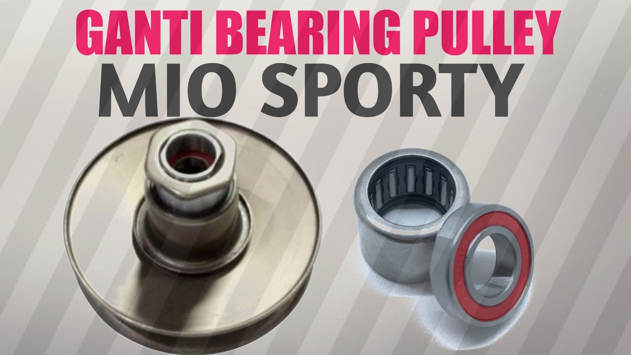cara ganti bearing pully mio sporty