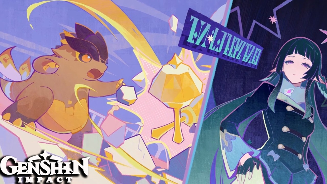 Aether Vs Celaeno🤩🤩/Genshin Impact Cutscene