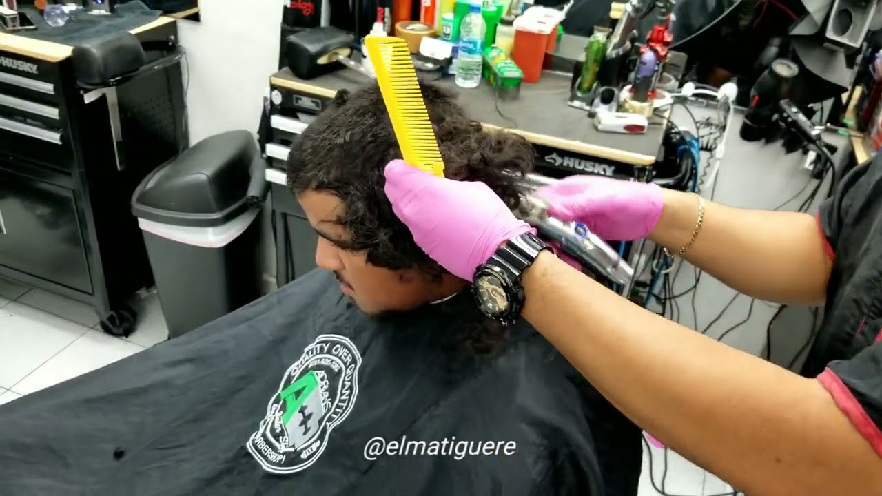 El Ma Tiguere / Quitándole la Melena a Sansón #barbershop #elmatiguere @elmatiguere