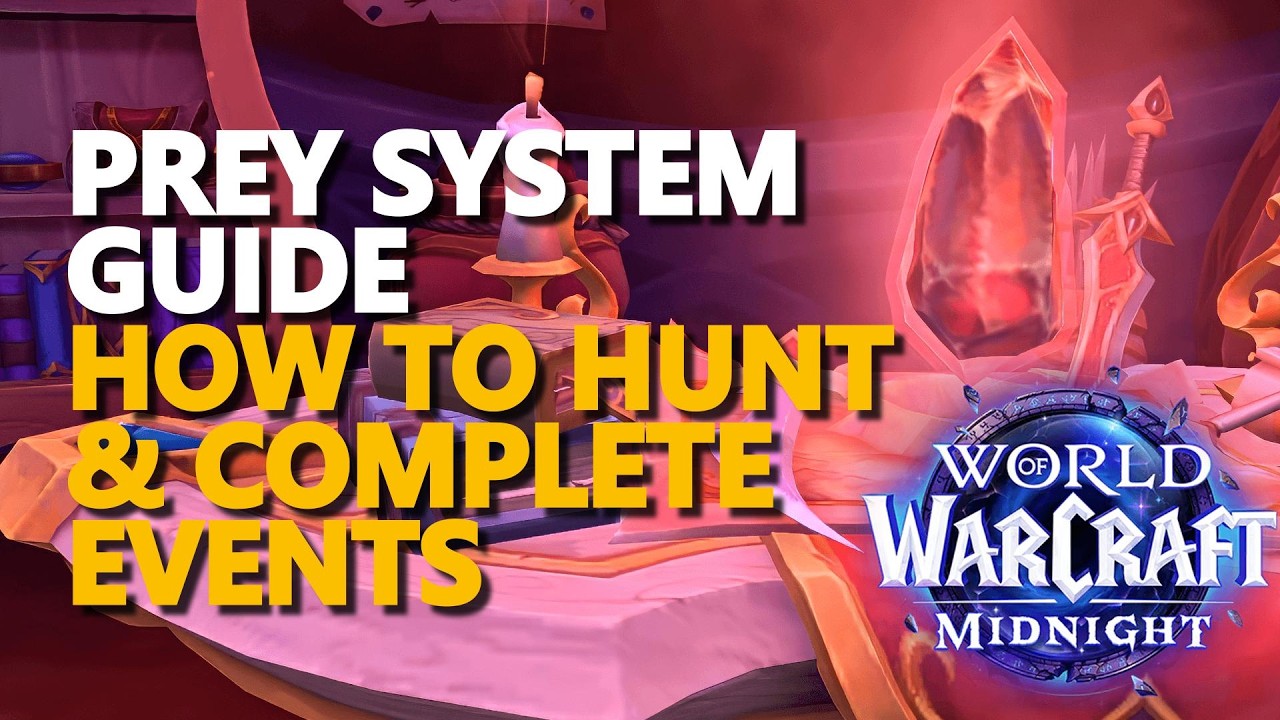 WoW Midnight Prey System Guide - How to Hunt & Complete Events FAST!